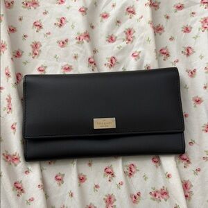 Kate Spade Black Leather Wallet